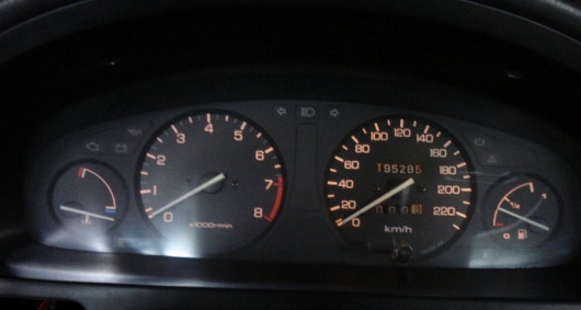 Honda Civic VI Liftback Wymiana podświetlania zegarów